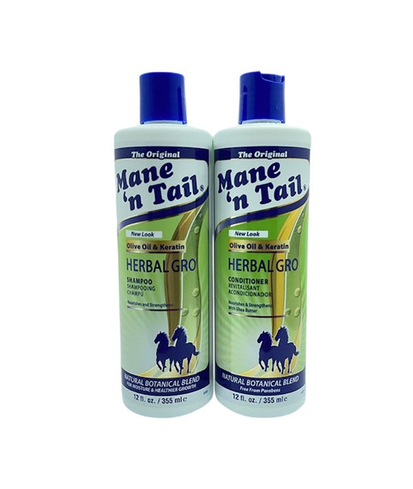 Mane N Tail  Herbal Gro Shampoo And Conditioner Bundle
