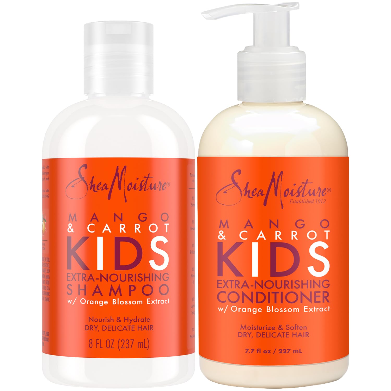 Shea Moisture Kids | Mango And Carrot Kids Nourish | Full Range - Afro Hair Boutique