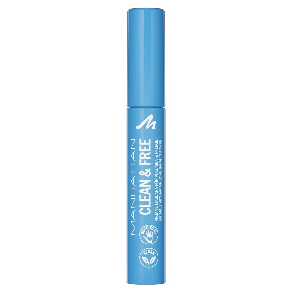 Manhattan  Clean And Free Vegan Mascara 1010N Black