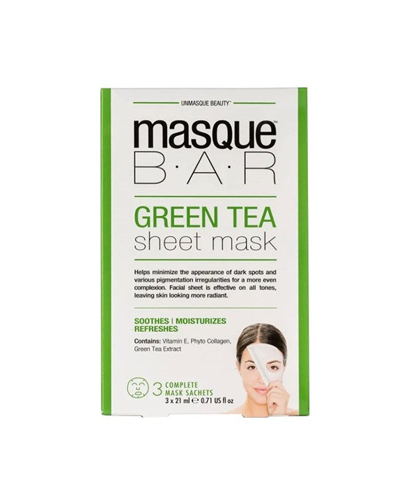 Masque Bar  Green Tea Sheet Mask