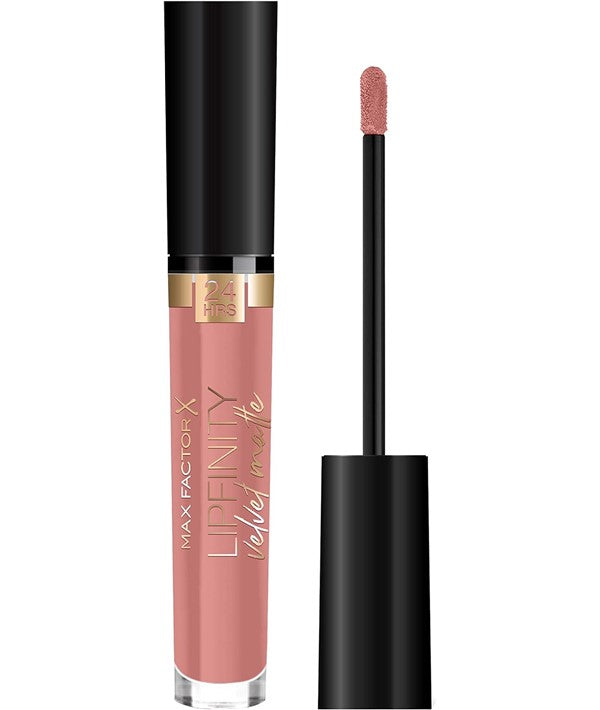 Max Factor  Lipfinity Velvet Matte Liquid Lipstick 015 Nude Silk