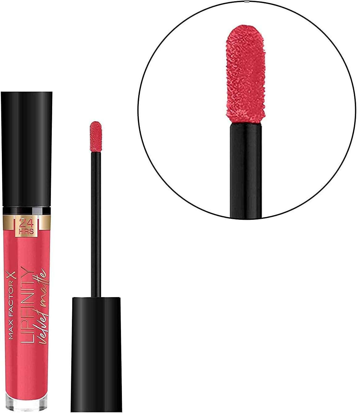 Max Factor  Lipfinity Velvet Matte Liquid Lipstick 025 Red Luxury