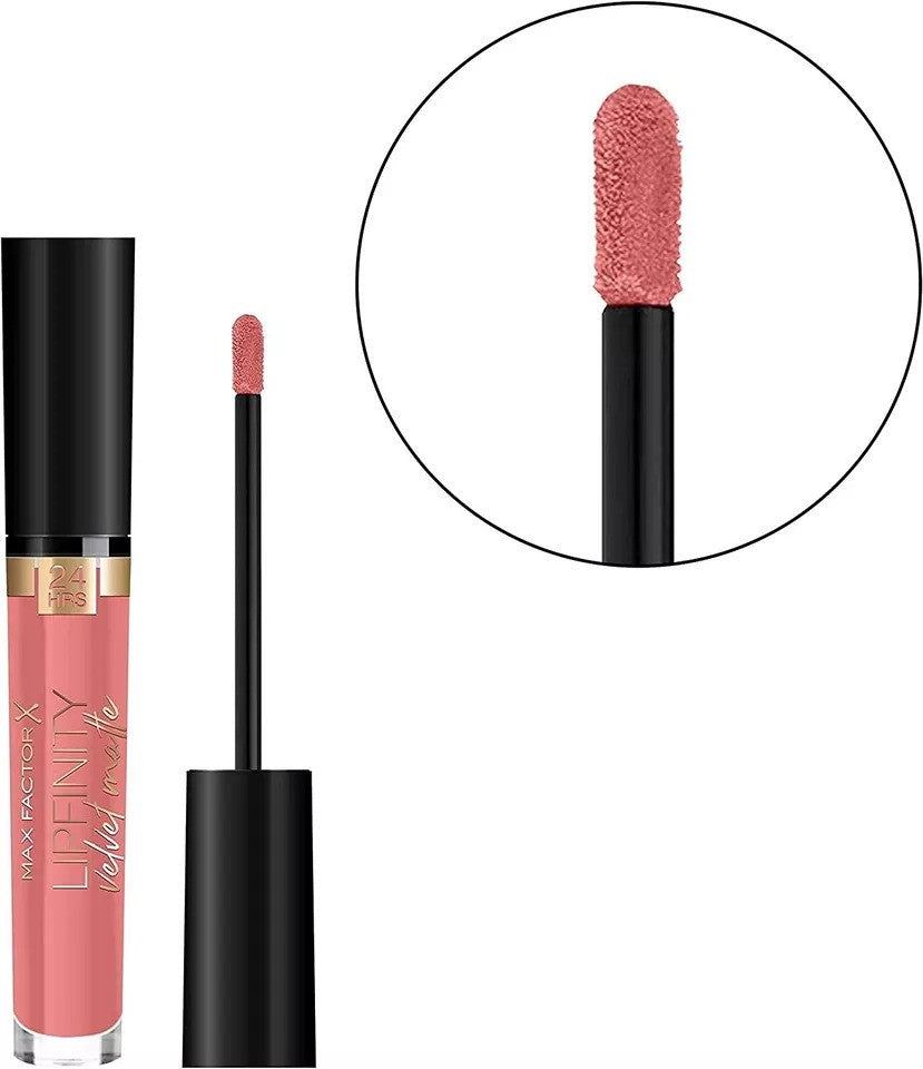 Max Factor  Lipfinity Velvet Matte Liquid Lipstick 030 Cool Coral