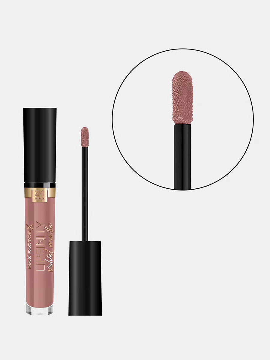 Max Factor  Lipfinity Velvet Matte Liquid Lipstick 035 Elegant Brown