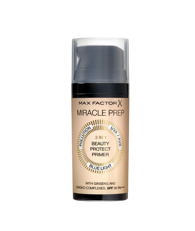Max Factor Miracle Prep 3 In 1 Beauty Protect Primer SPF30 30ml
