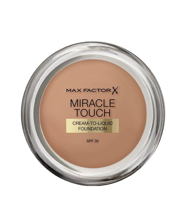 Max Factor Miracle Touch Creme To Liquid Foundation 083 Golden Tan