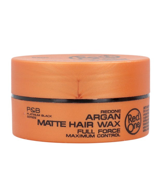 Red One Maximum Control Argan Matte Hair Wax Full Force 