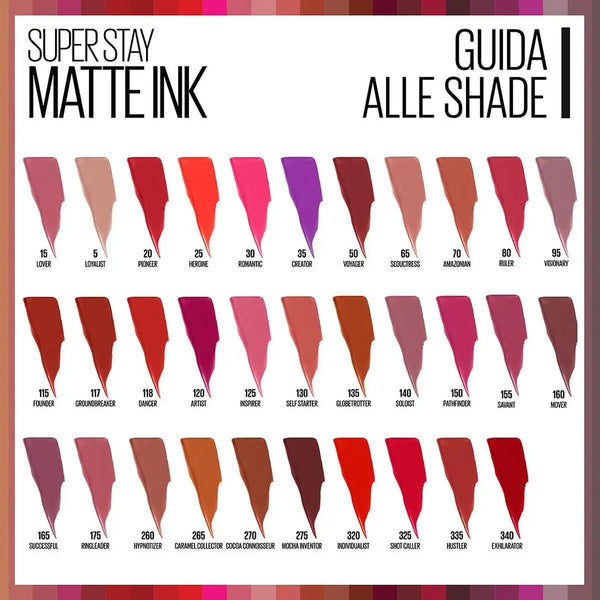 Maybelline Super Stay Matte Ink Lipstick 180 Revolutionary