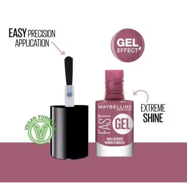 Maybelline  Fast Gel Nail Polish 7 Pink Charge
