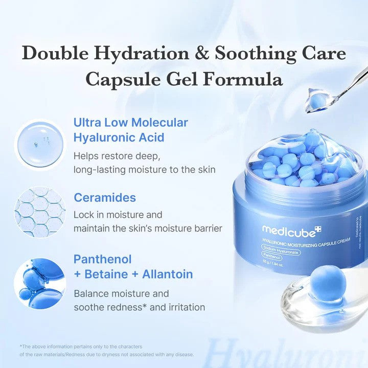Medicube  Hyaluronic Moisturizing Capsule Cream