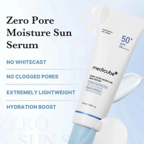 Medicube  Zero Pore Moisture Sun Serum SPF 50