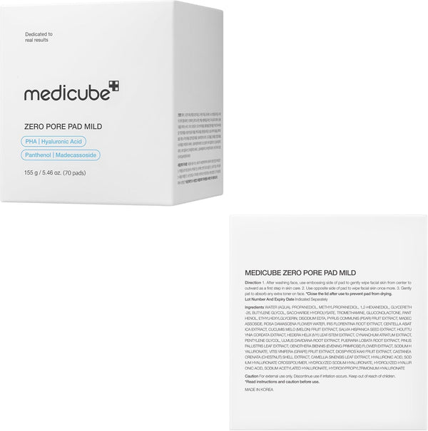 Medicube  Zero Pore Pad Mild