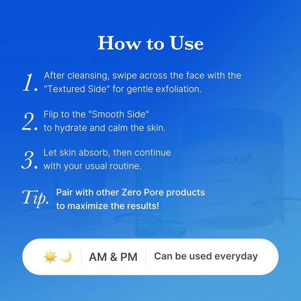Medicube  Zero Pore Pad 2.0