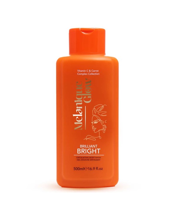 Melanique Glow  Brilliant Bright Exfoliating Body Wash