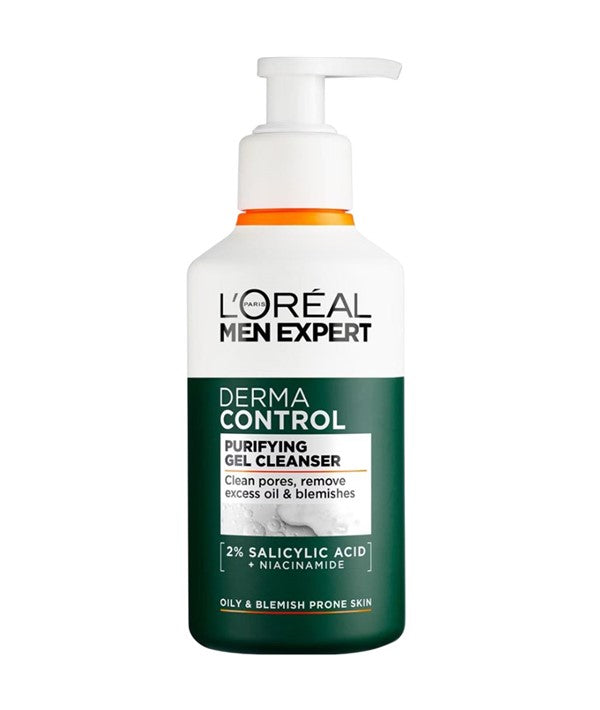 loreal  Men Expert Derma Control Purifying Gel Cleanser