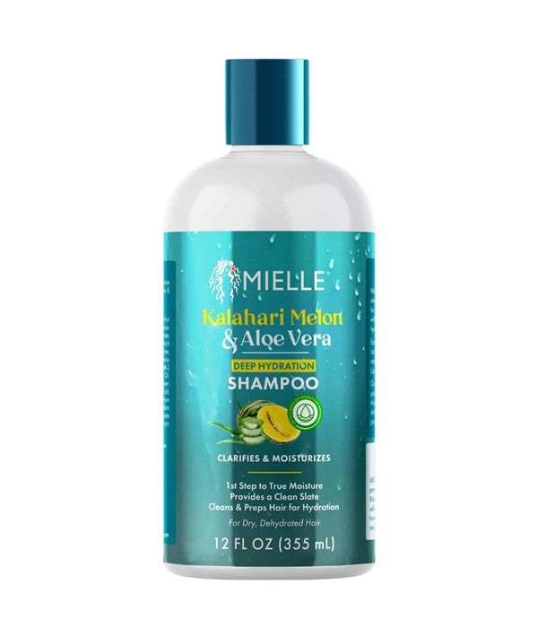 Mielle  Kalahari Melon And Aloe Vera Deep Hydration Shampoo