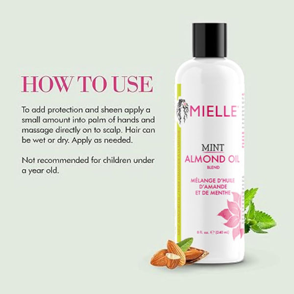Mielle  Mint Almond Oil Blend