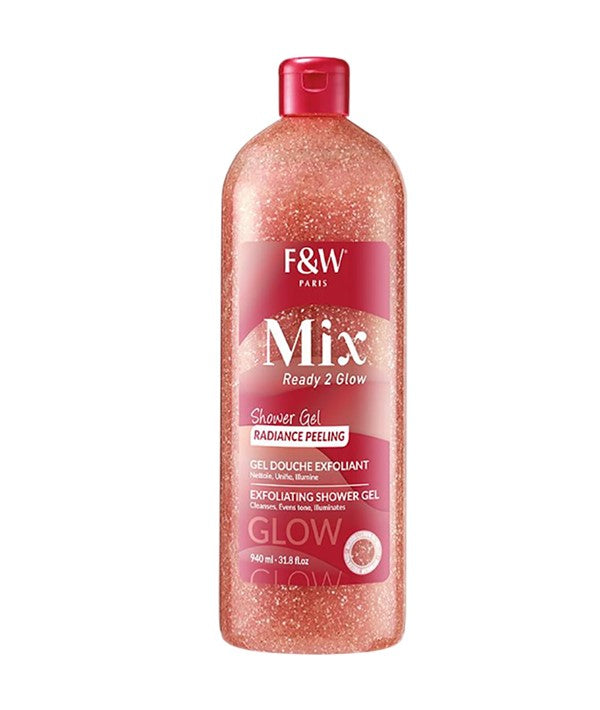 fair and white Mix Ready To Glow Exfoliating Shower Gel
