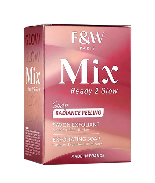 fair and white Mix Ready To Glow Exfoliating Soap
