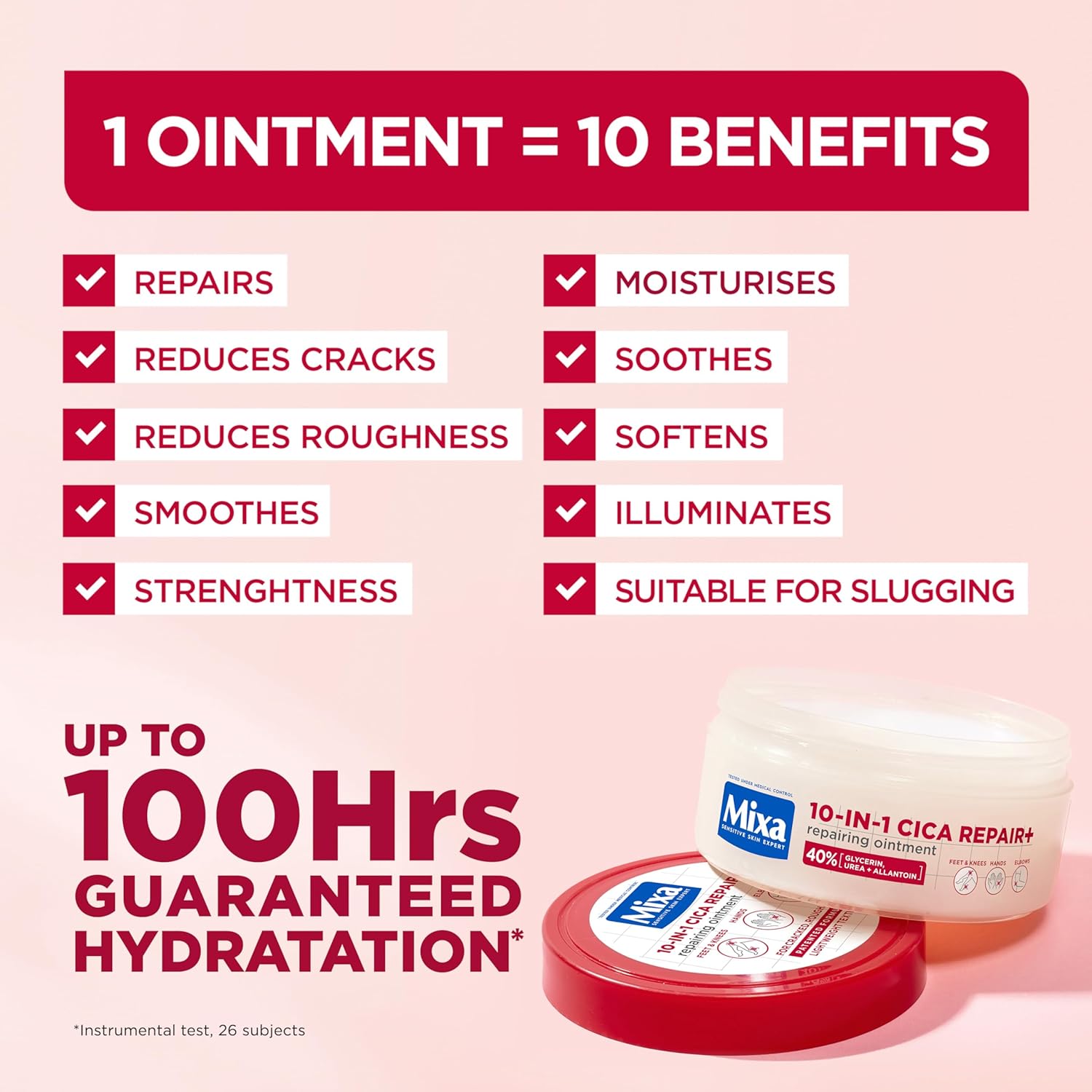 Mixa  10In1 Cica Repair Plus Repairing Ointment