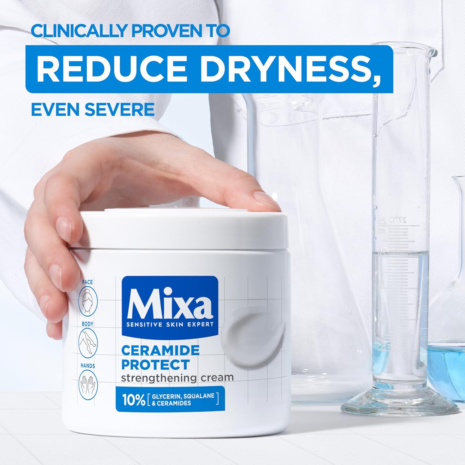 Mixa  Ceramide Protect Strengthening Cream
