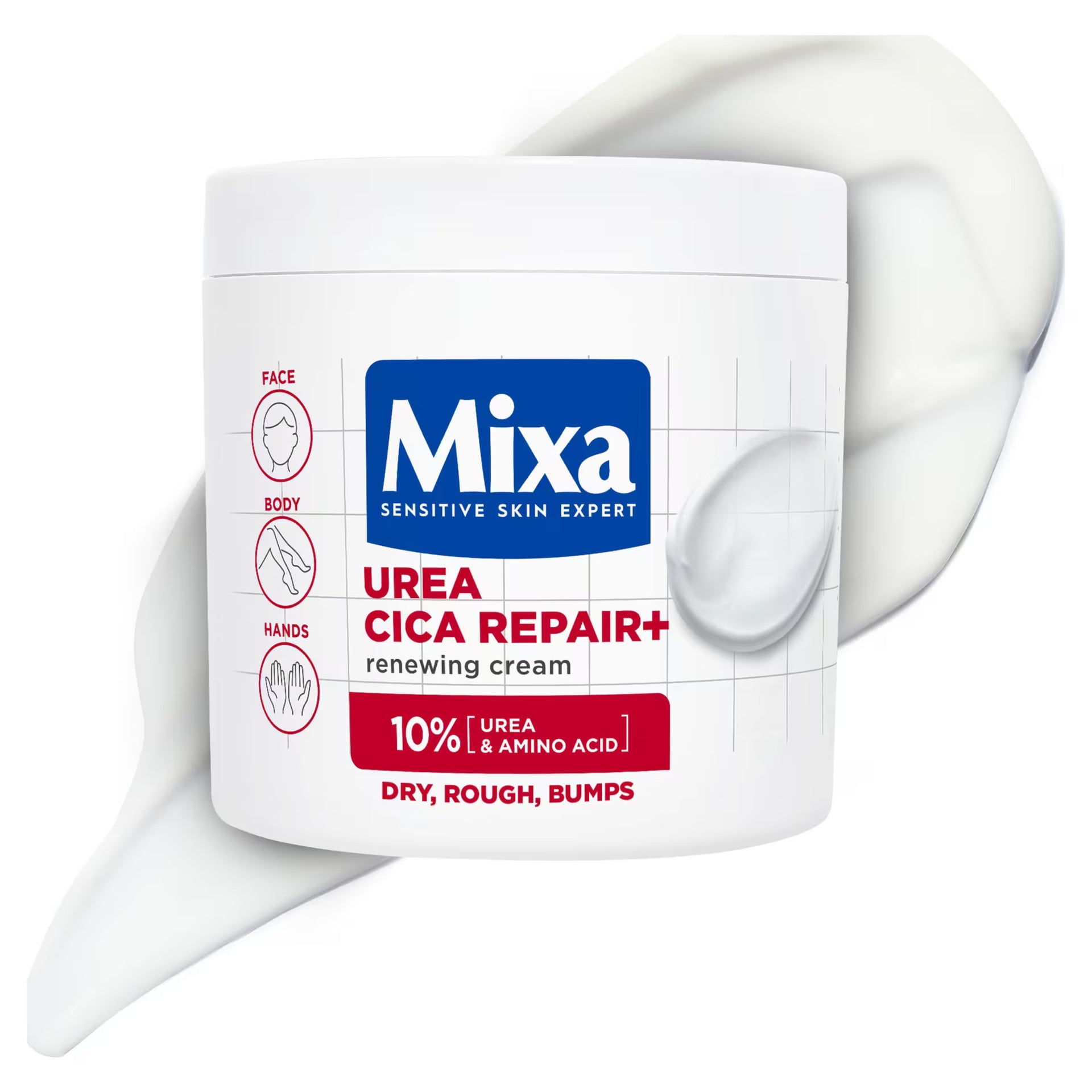 Mixa  Urea Cica Repair Plus Renewing Cream
