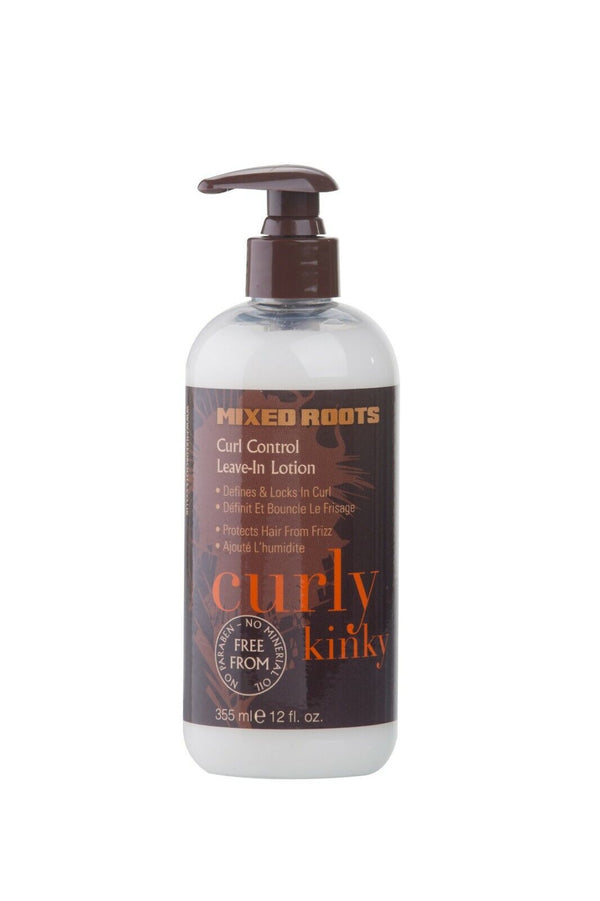 Mixed Roots Curl Control Leave In Lotion 355ml Curly Kinky - Afro Hair Boutique