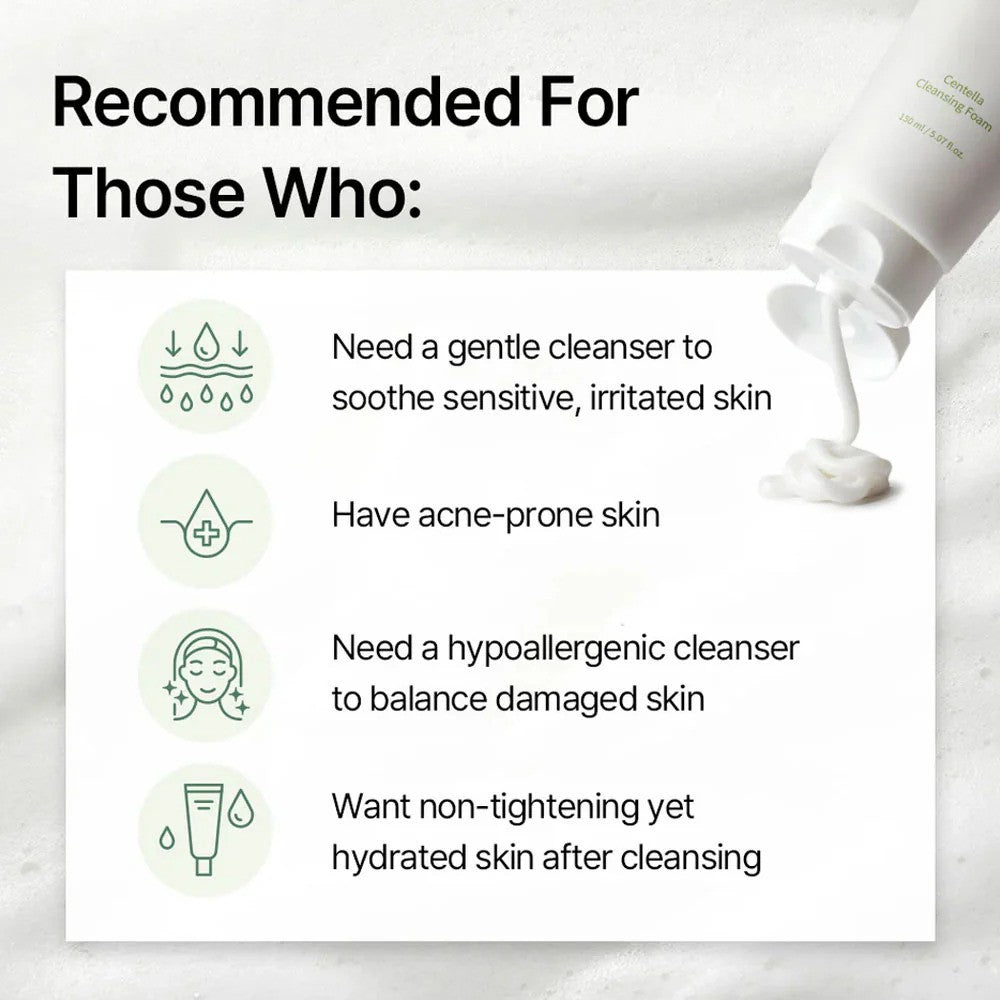 Mixsoon  Centella Cleansing Foam