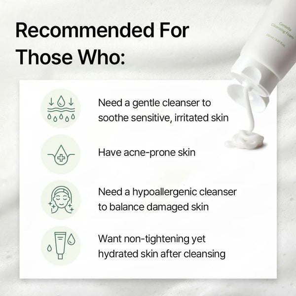 Mixsoon  Centella Cleansing Foam