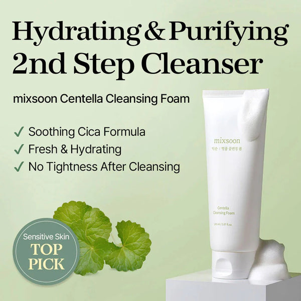 Mixsoon  Centella Cleansing Foam