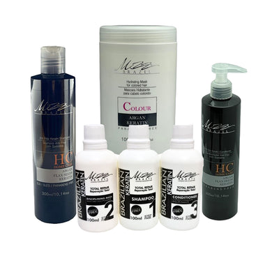Mizz Brazil | Anti Frizz Shampoo, Conditioner And Hydrating Hair Mask Full Range