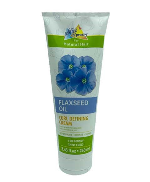 M And M Cosmetics Sof N Free N Pretty Flaxseed Oil Curl Defining Cream