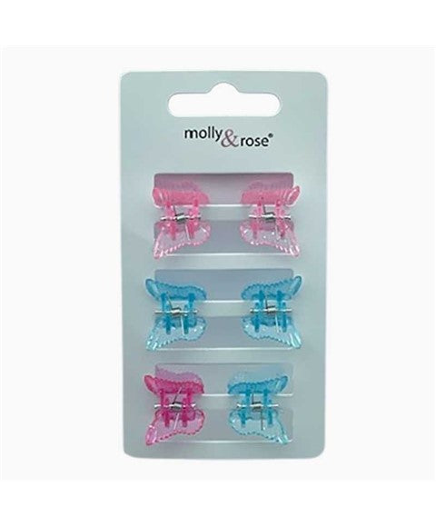 Molly And Rose Butterfly Mini Clamps 8815