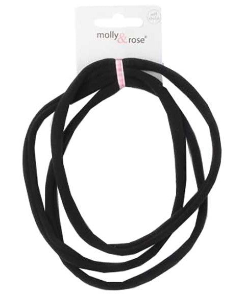 Molly And Rose Sports Bandeau Black Elastic Band 5934