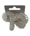 Molly And Rose Spiral Hair Grips Clear 5756