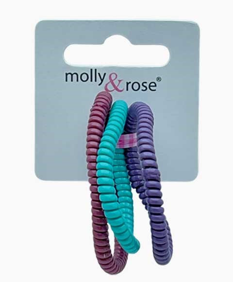 Molly And Rose Telephone Elastics Opaque Colours 8327
