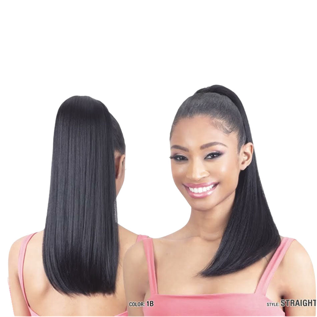 Model Model Gardenia Drawstring Straight Ponytail