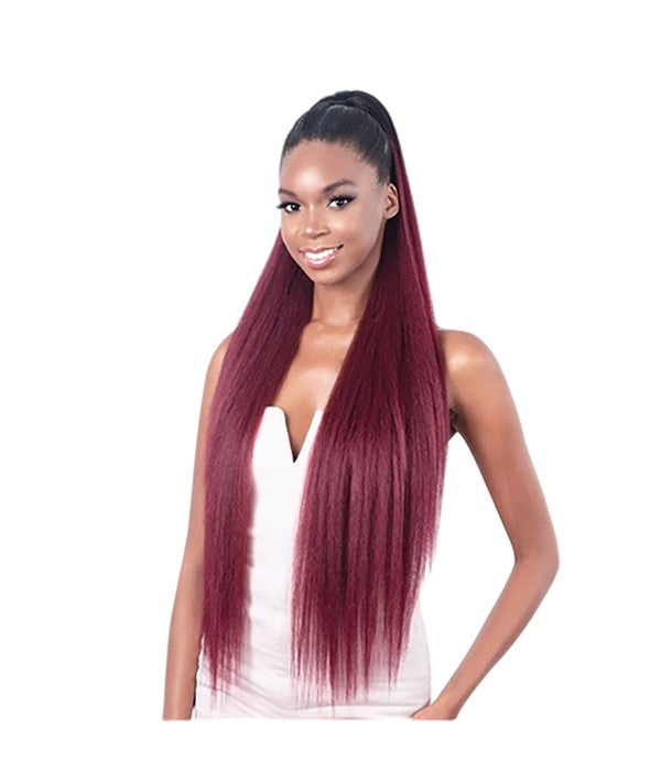 Model Model Gardenia Drawstring Straight Ponytail