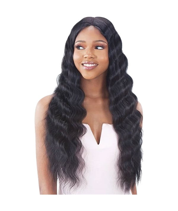 Model Model  Lace Front Triple Barrel Curl Wig