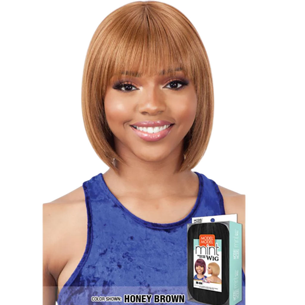 Model Model  Synthetic Mint Wig M04