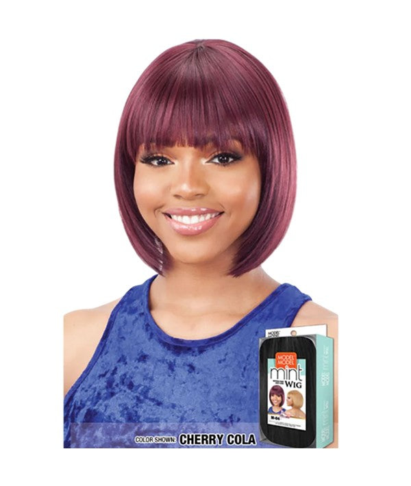 Model Model  Synthetic Mint Wig M04