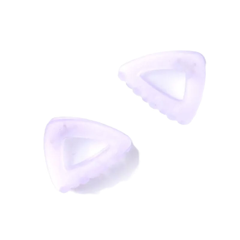 Molly And Rose  Card Of 2 Translucent Pastel Clamps