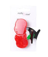 Molly And Rose Cherry Shaped Pearlescent Clamp 9762