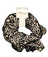 Molly And Rose Extra Large Double Layered Animal Print Scrunchie 9714