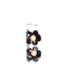 Molly And Rose  Flower Shaped Pearl Hair Clamps
