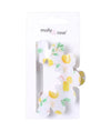 Molly And Rose Lemon Print Zigzag Clamp 9740