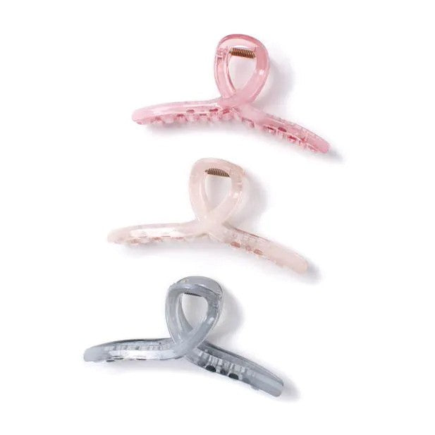 Molly And Rose  Looped Top Translucent Assorted Clamp 9755