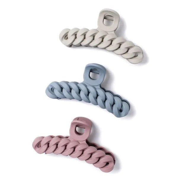 Molly And Rose  Matt Linked Chain Assorted Clamp 9758