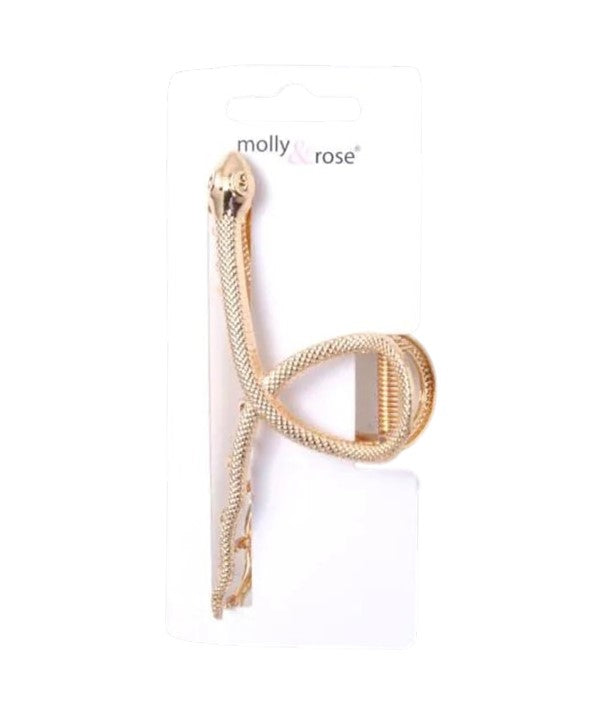 Molly And Rose  Metal Snake Design Clamp 9761