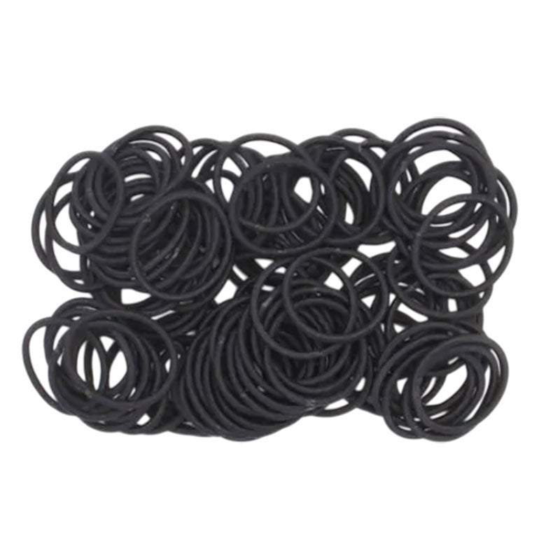 Molly And Rose  Mini Hair Black Rubber Bands